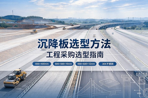 宁县沉降板选择方法