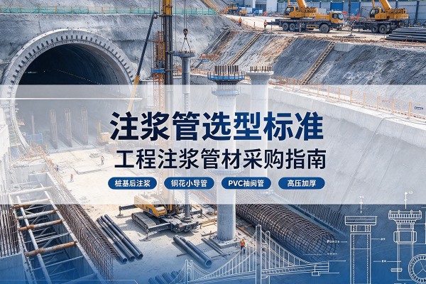 宁县注浆管选型标准