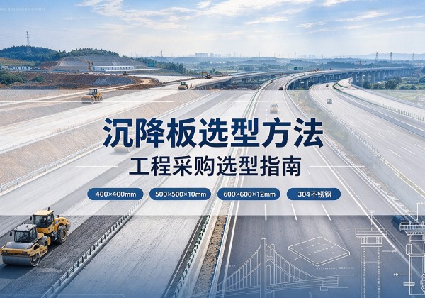 宁县沉降板选择方法